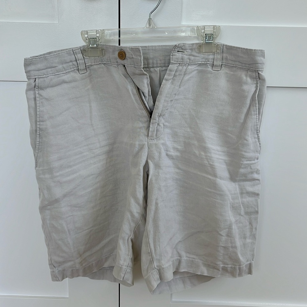 Jos A Bank Linen Shorts